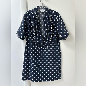 Paul & Joe mini shirt dress with ruffles size 40 European
